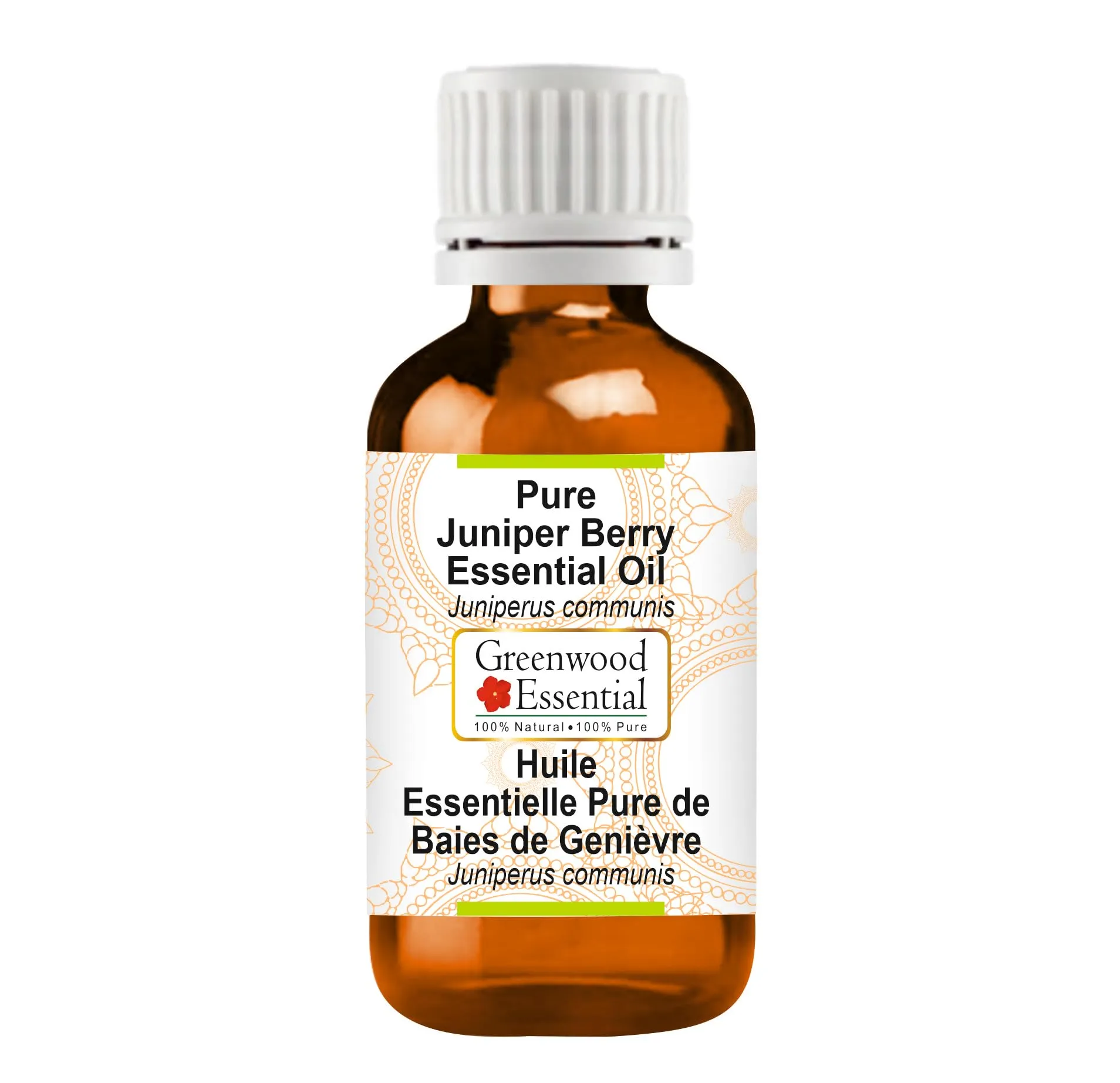 Pure Juniper Berry Essential Oil 15ml - 100% Pure, Natural, Therapeutic, Vegan, Cruelty-Free