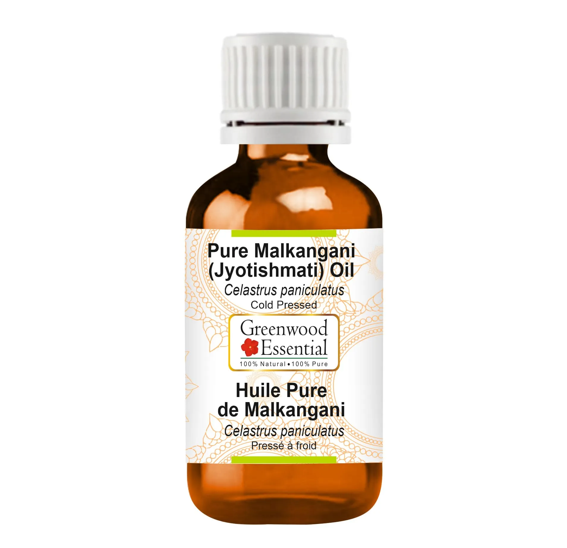 Pure Malkangani Oil Cold Pressed 50ml