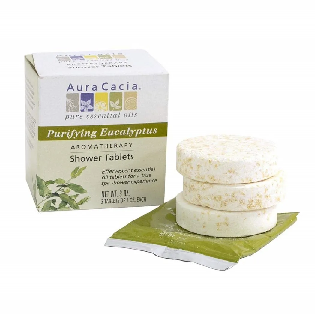 Purifying Eucalyptus Shower Tablets by Aura Cacia