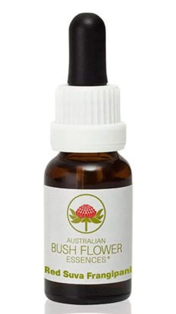 Red SUVA Frangipani 15mL Essence for Emotional Healing