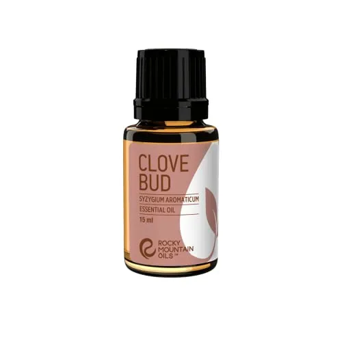 Rocky Mountain Oils Clove Bud Essential Oil 15ml - Aromatherapy & Topical Massage Oil