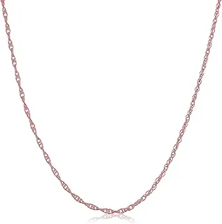 Rose Gold Plated Sterling Silver 1.1mm Replacement Chain Necklace