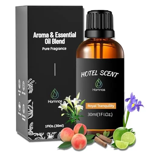 Royal Tranquility Essential Oil - Lemon, Jasmine & Amber Diffuser Oil Inspired by Ritz-Carlton