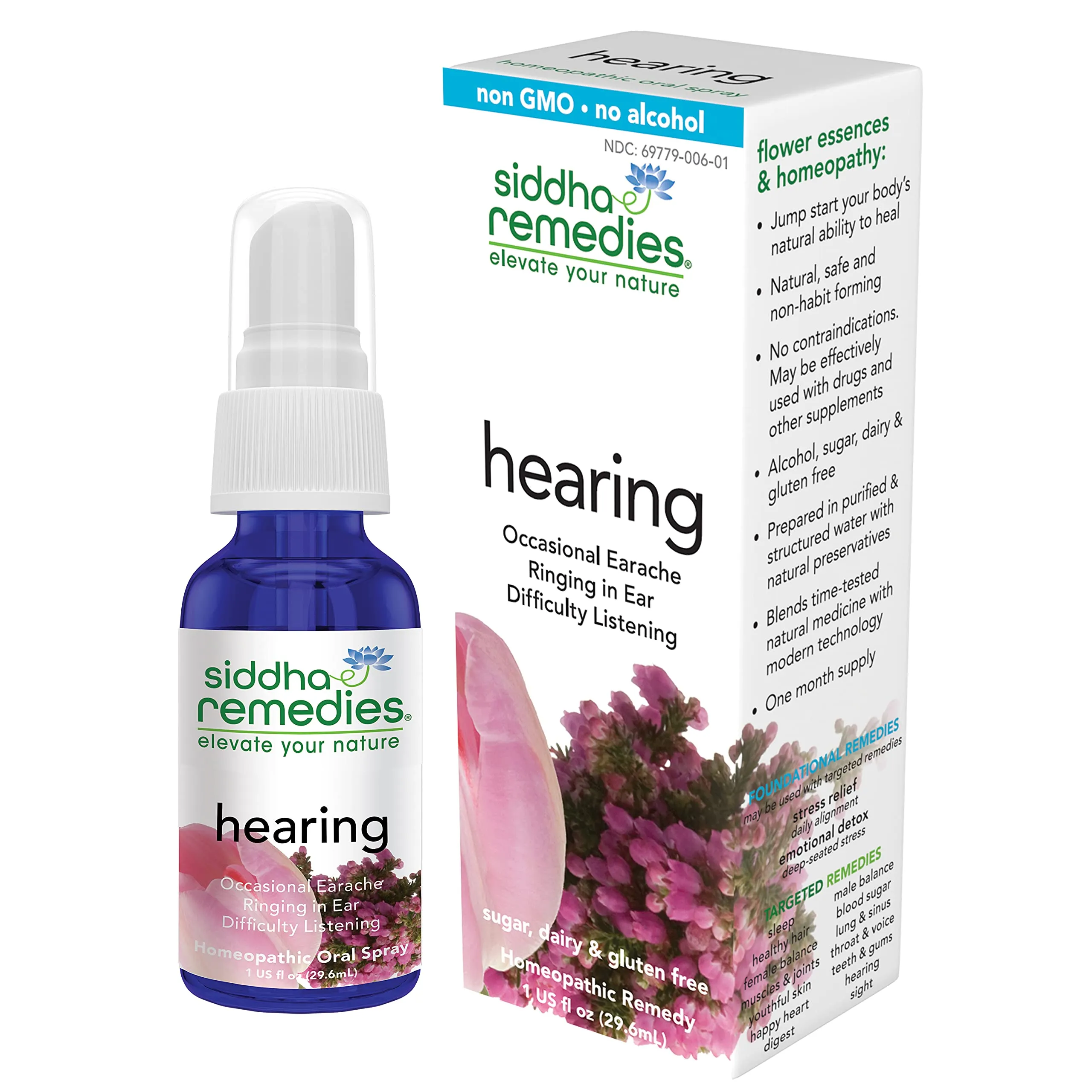 Siddha Remedies Hearing Spray