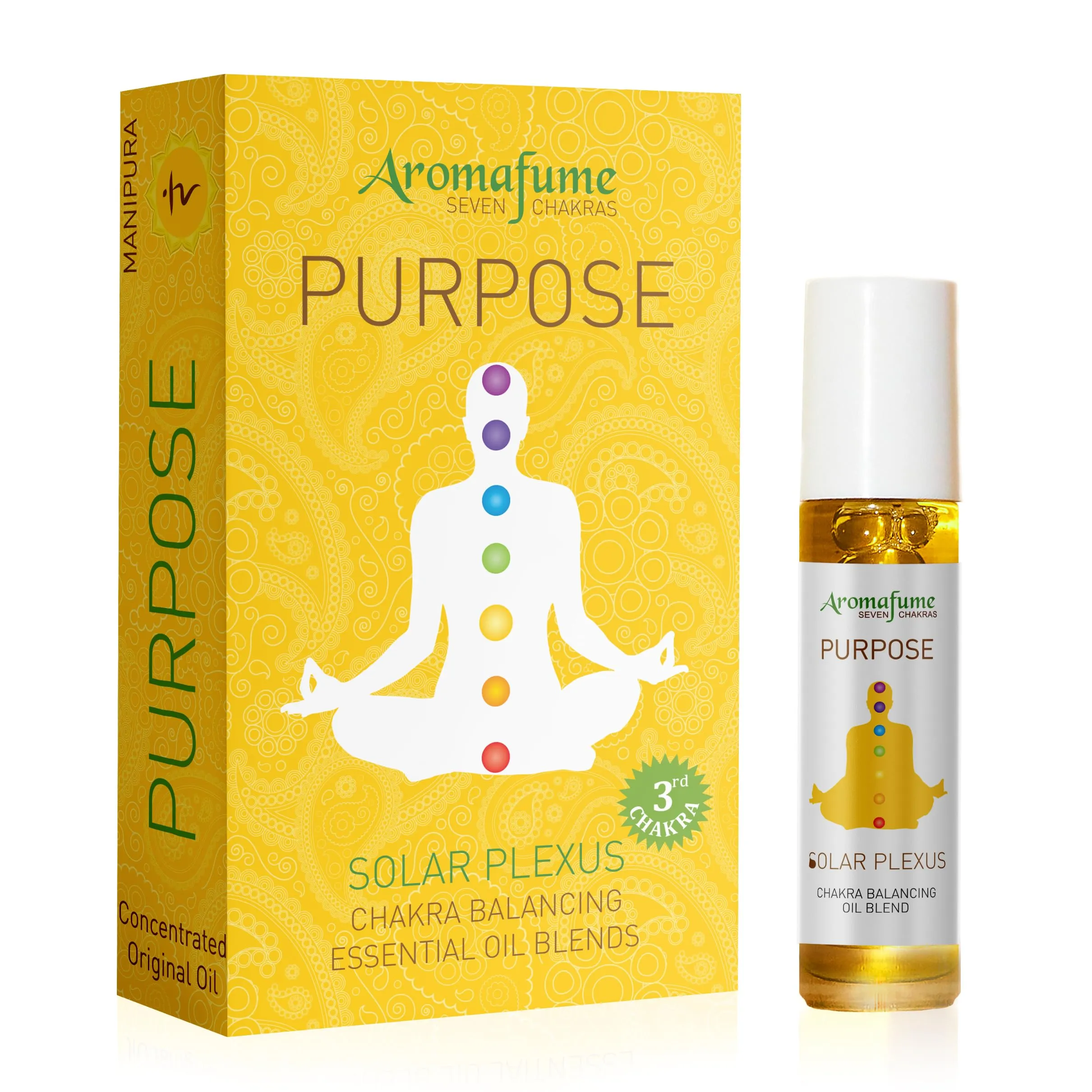 Solar Plexus Chakra Essential Oil Roll-On 10ml