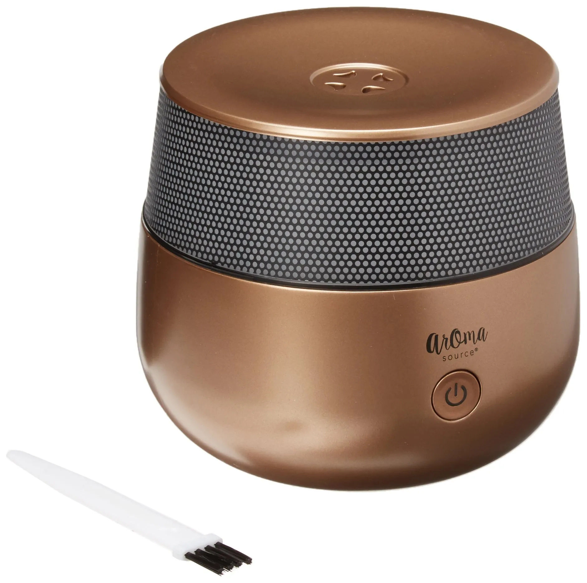 SpaRoom Mysto Ultrasonic Essential Oil Diffuser, Bronze - 10 Hours Aromatherapy & Spa Experience