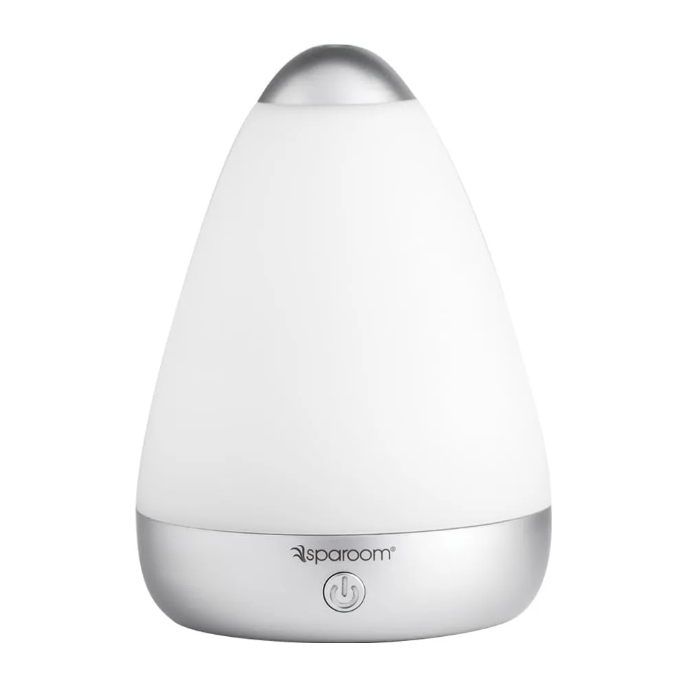 SpaRoom PureMist Ultrasonic Essential Oil Diffuser with Gradient Lighting, 100 mL Capacity