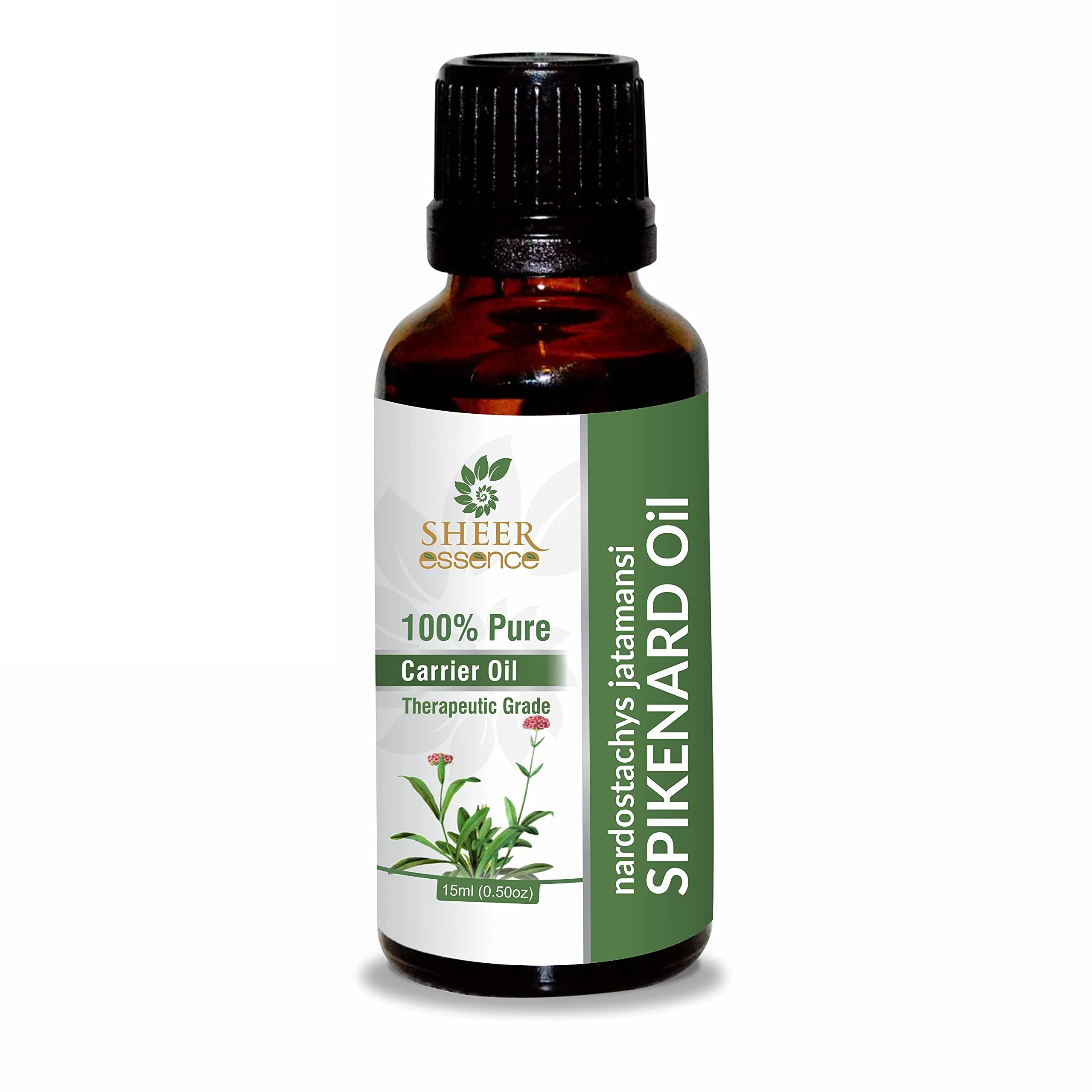 Spikenard Oil 100% Pure Essential Oil - Natural Undiluted Therapeutic Grade 0.33 FL.OZ