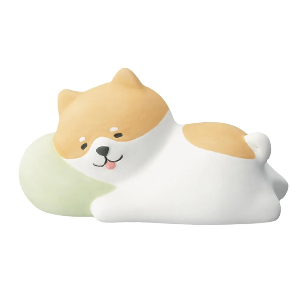 Stone Diffuser Sleeping Shiba