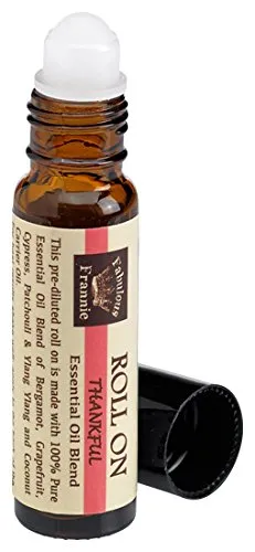 Thankful Essential Oil Roll-On 10ml Blend of Bergamot, Cypress, Patchouli & Ylang Ylang