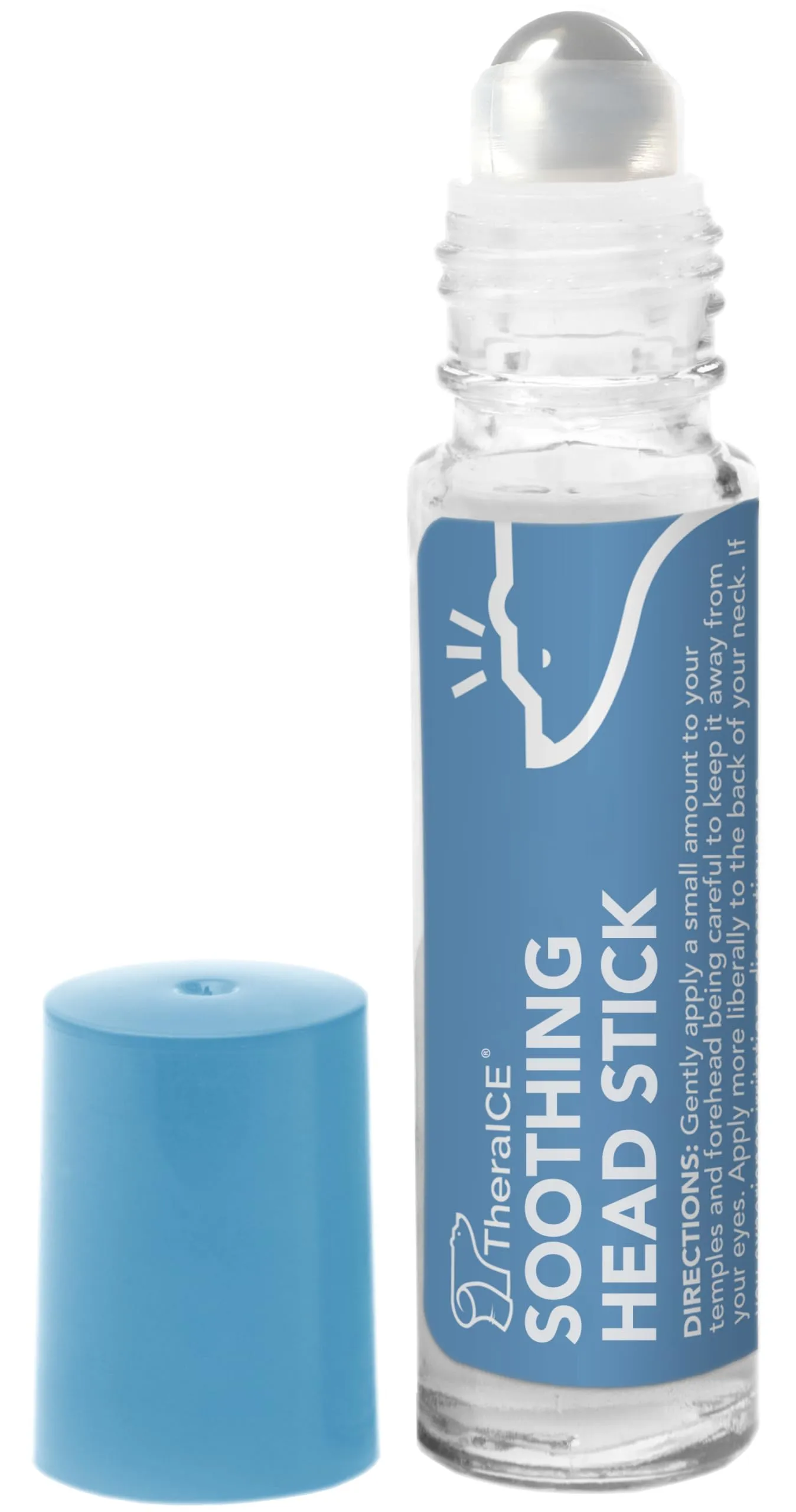 TheraICE Rx Soothing Head Stick 10 ml Aromatherapy with Peppermint, Lavender, Eucalyptus