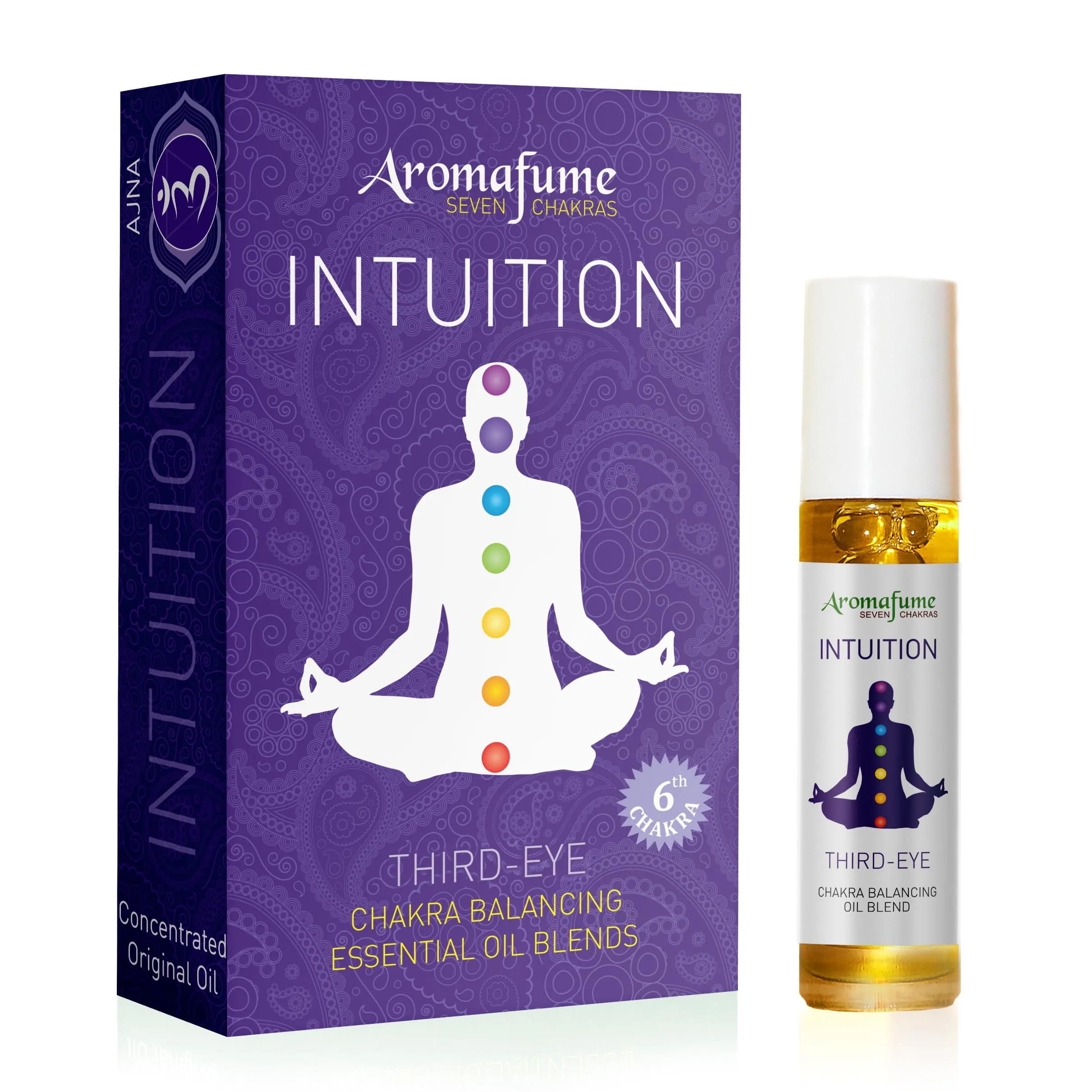 Third Eye Chakra Essential Oil Roll-On Blend 10ml