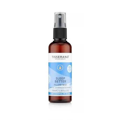 Tisserand Aromatherapy Sleep Pillow Mist with Lavender, Jasmine & Sandalwood - 3.38 fl. oz.