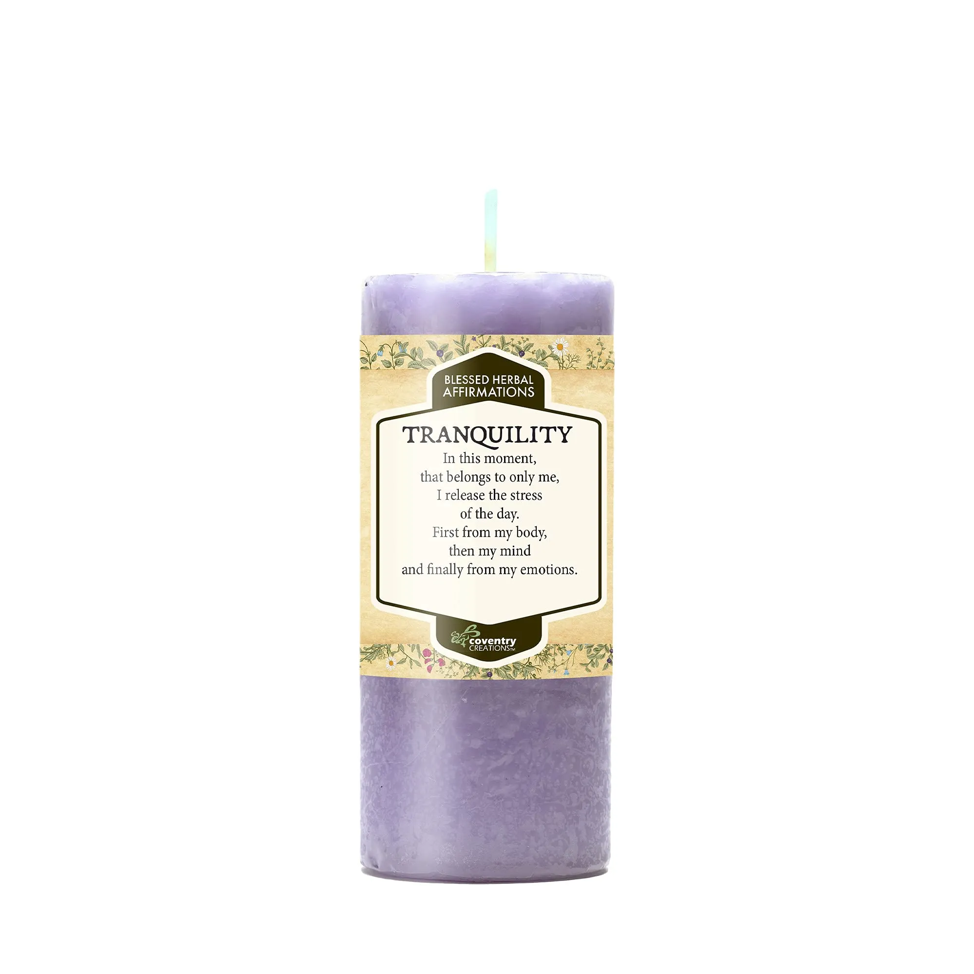 Tranquility Candle - Lavender & Ylang-Ylang Scent