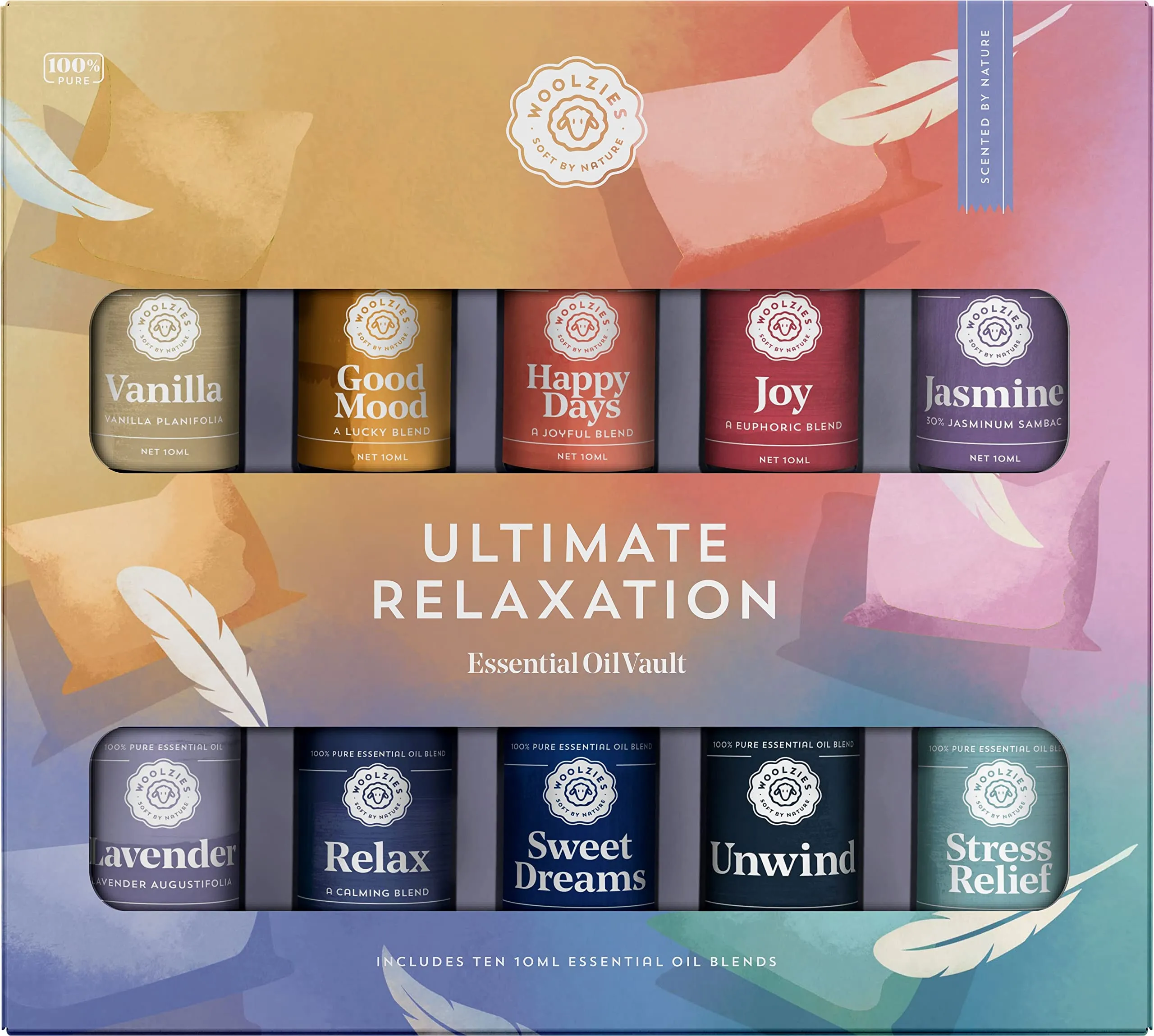 Ultimate Relaxation Essential Oil Vault of 10