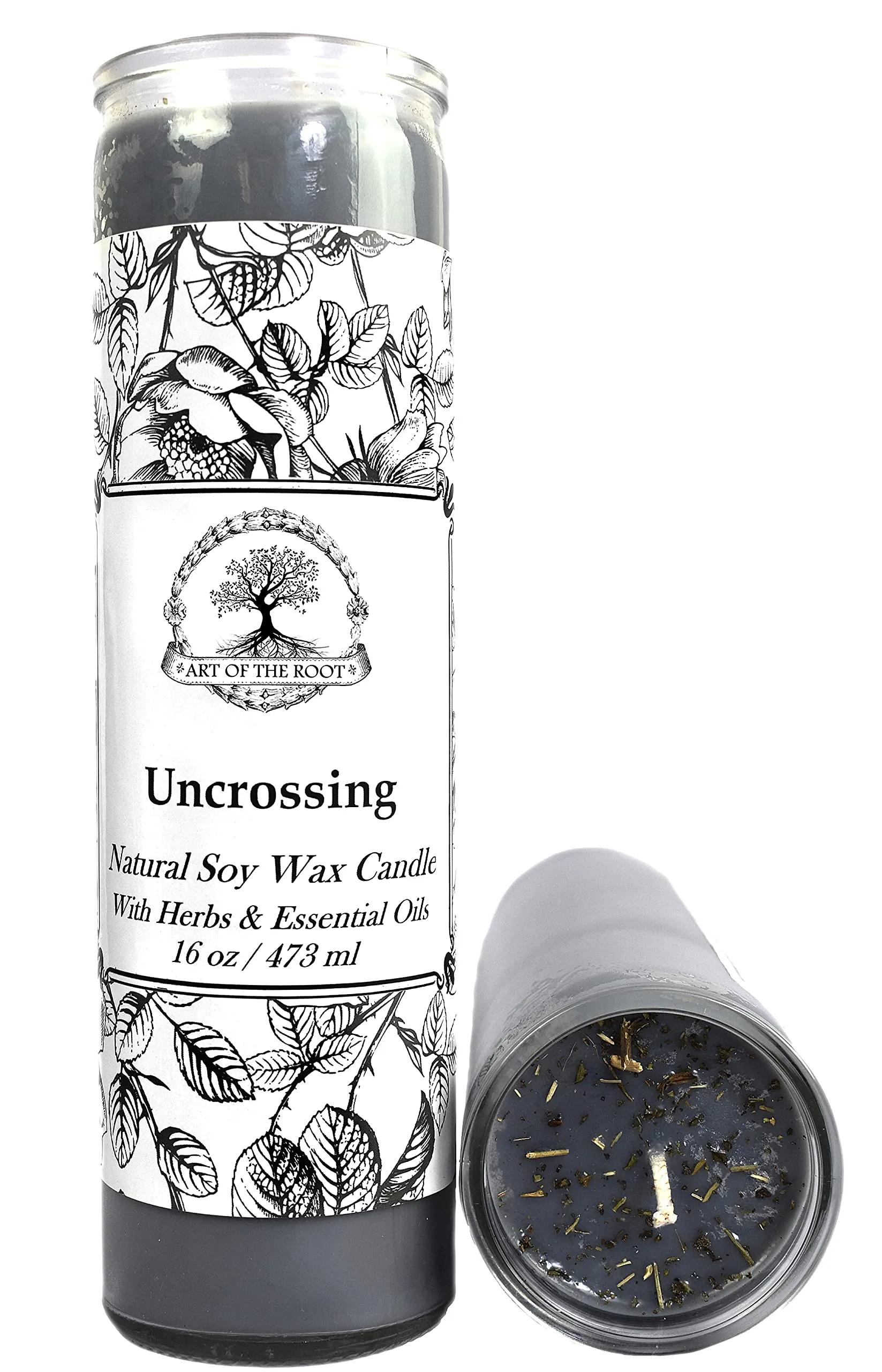 Uncrossing 7 Day Soy Herbal Candle 16oz