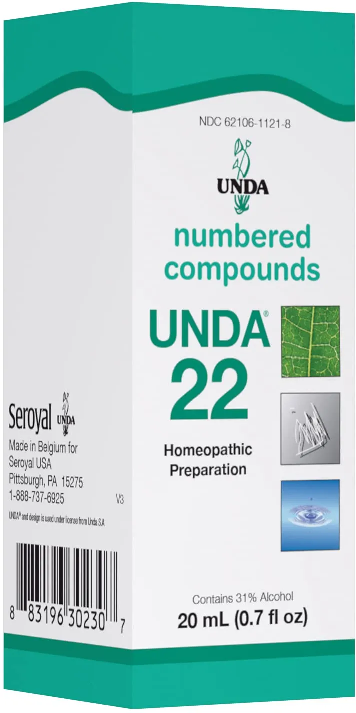 UNDA 22 Numbered Compounds