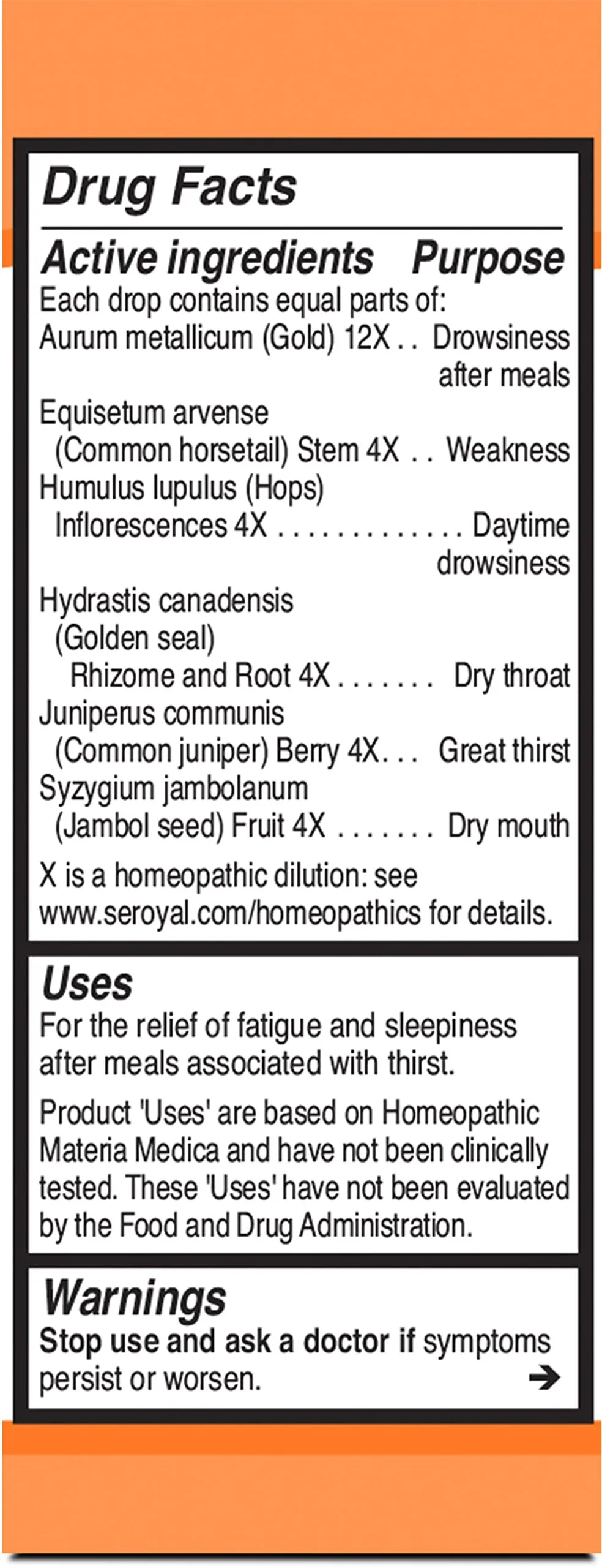 Homeopathic Preparation