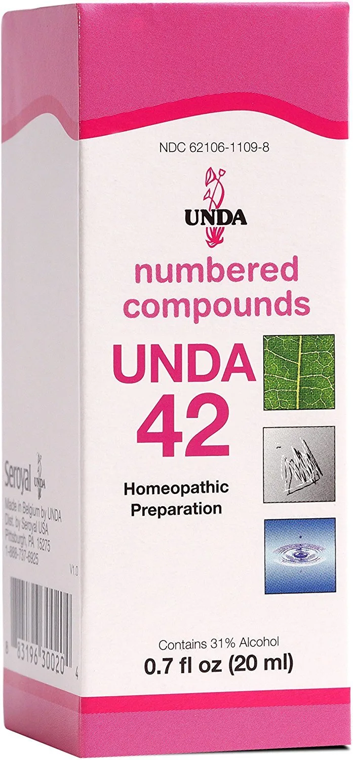 UNDA 42 Numbered Compounds