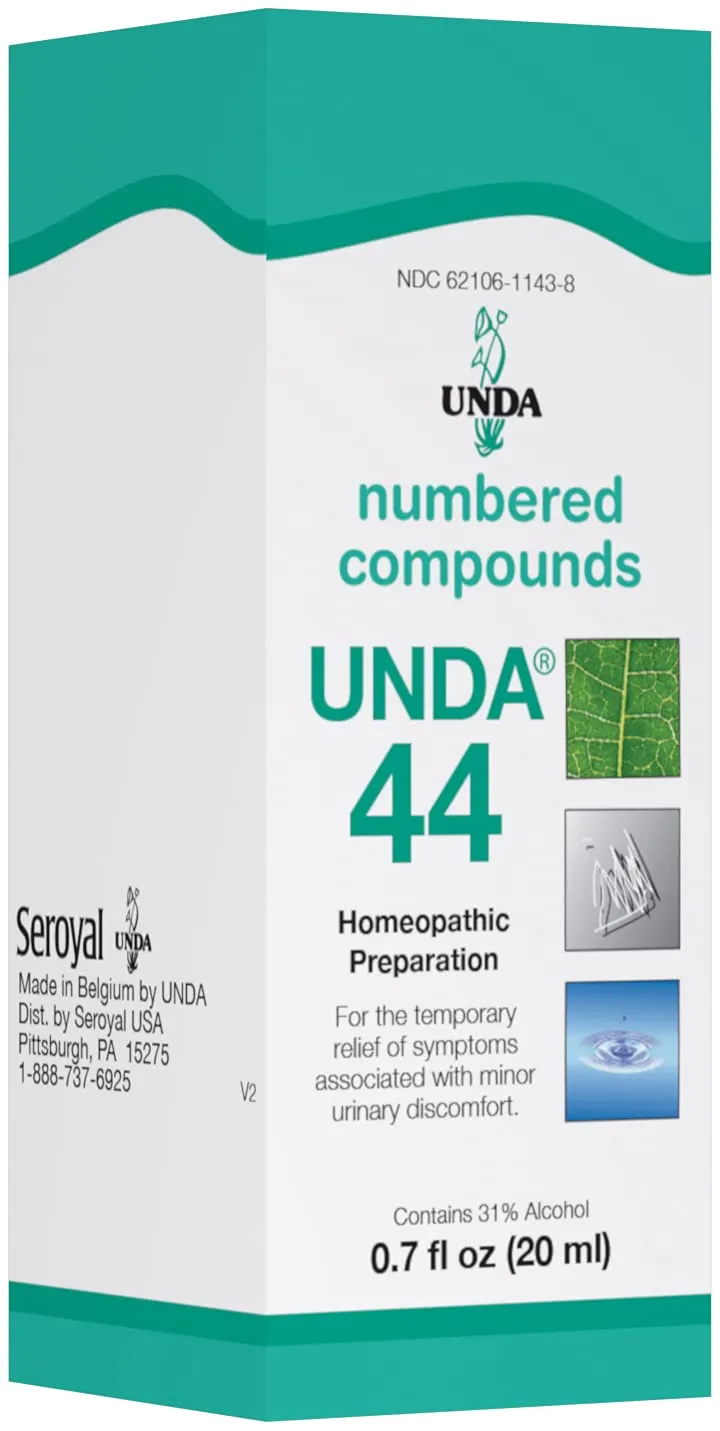 UNDA 44 Numbered Compounds