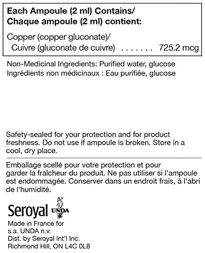 Copper Oligo-Element