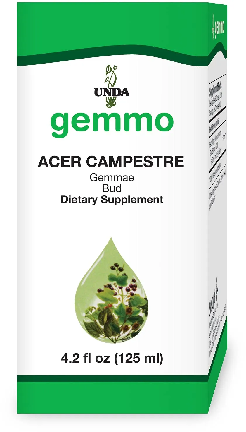 UNDA Gemmo Therapy Acer Campestre Bud Extract 4.2 fl. oz.