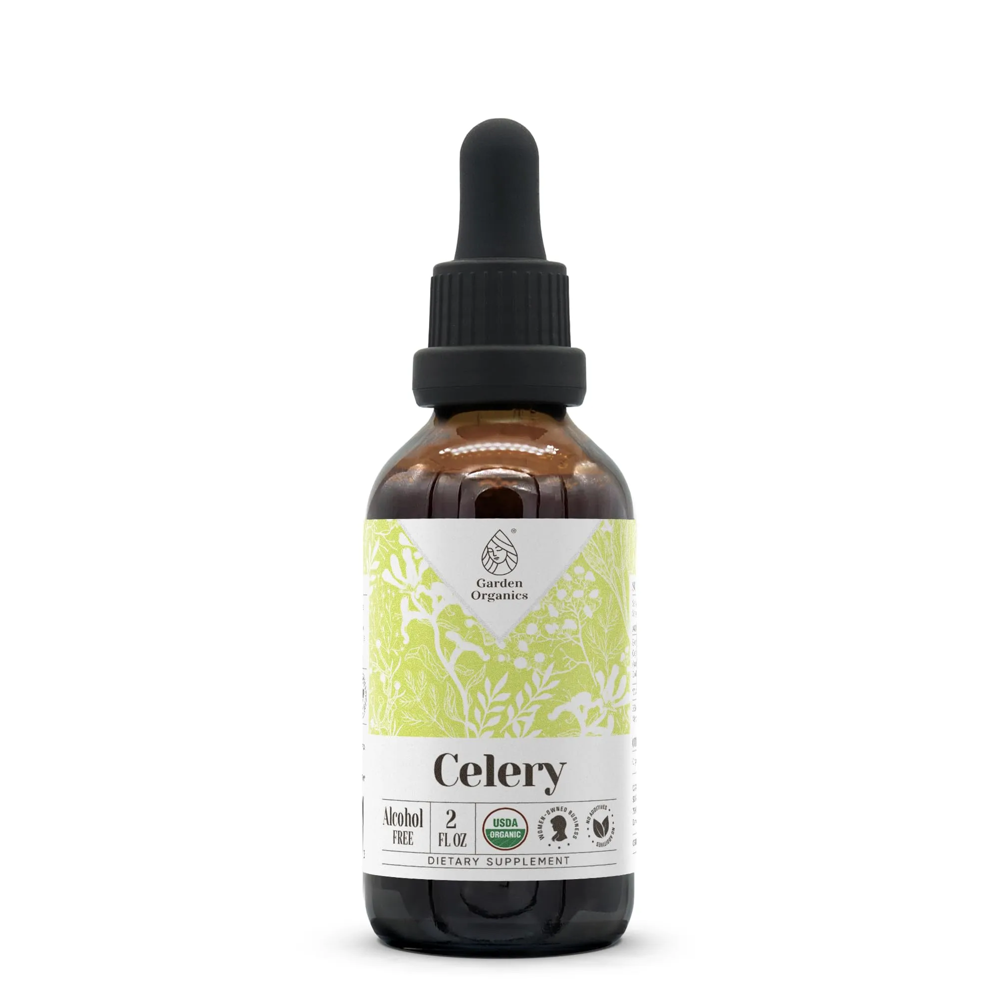 USDA Organic Alcohol-Free Celery Extract Tincture