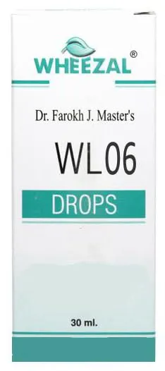 Wheezal WL06 Homeopathic Drop 30ml - Natural Relief for Respiratory Issues