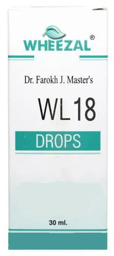 Wheezal WL18 Homeopathic Drop 30ml - Effective Relief for Respiratory Issues