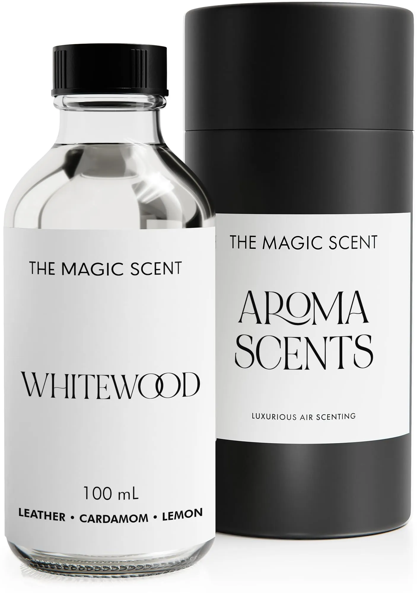 Whitewood Essential Diffuser Oils - Premium Aromatherapy Blend with Sandalwood & Cedarwood (100 ml)