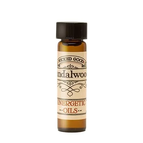 Wicked Good Sandalwood Energetic Oil by Coventry Creations - Spirituality Enhancer, Glass Vial