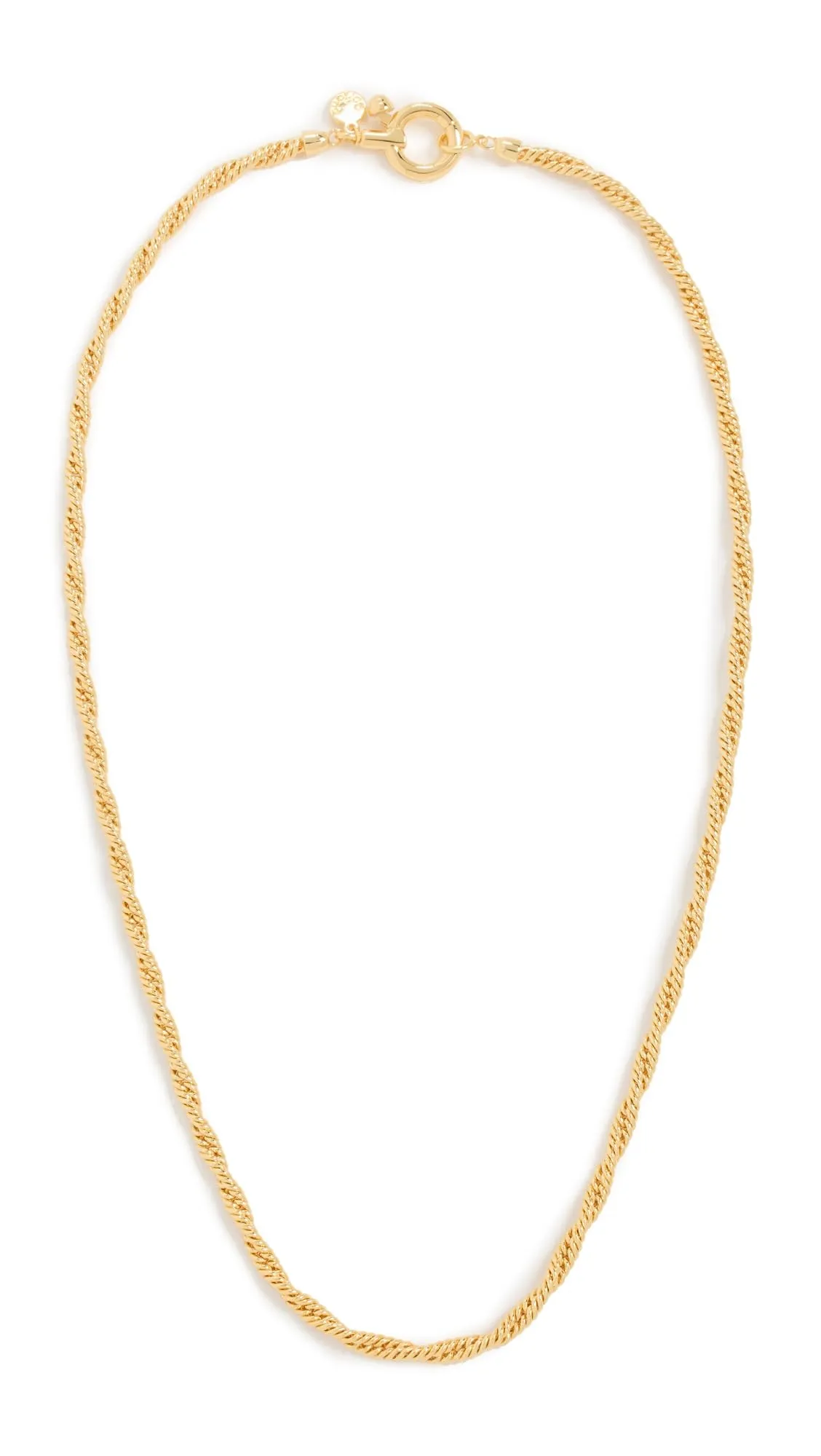 Women's Catalina Necklace by Gorjana - Twisted Rope Silhouette, Elegant Accessory