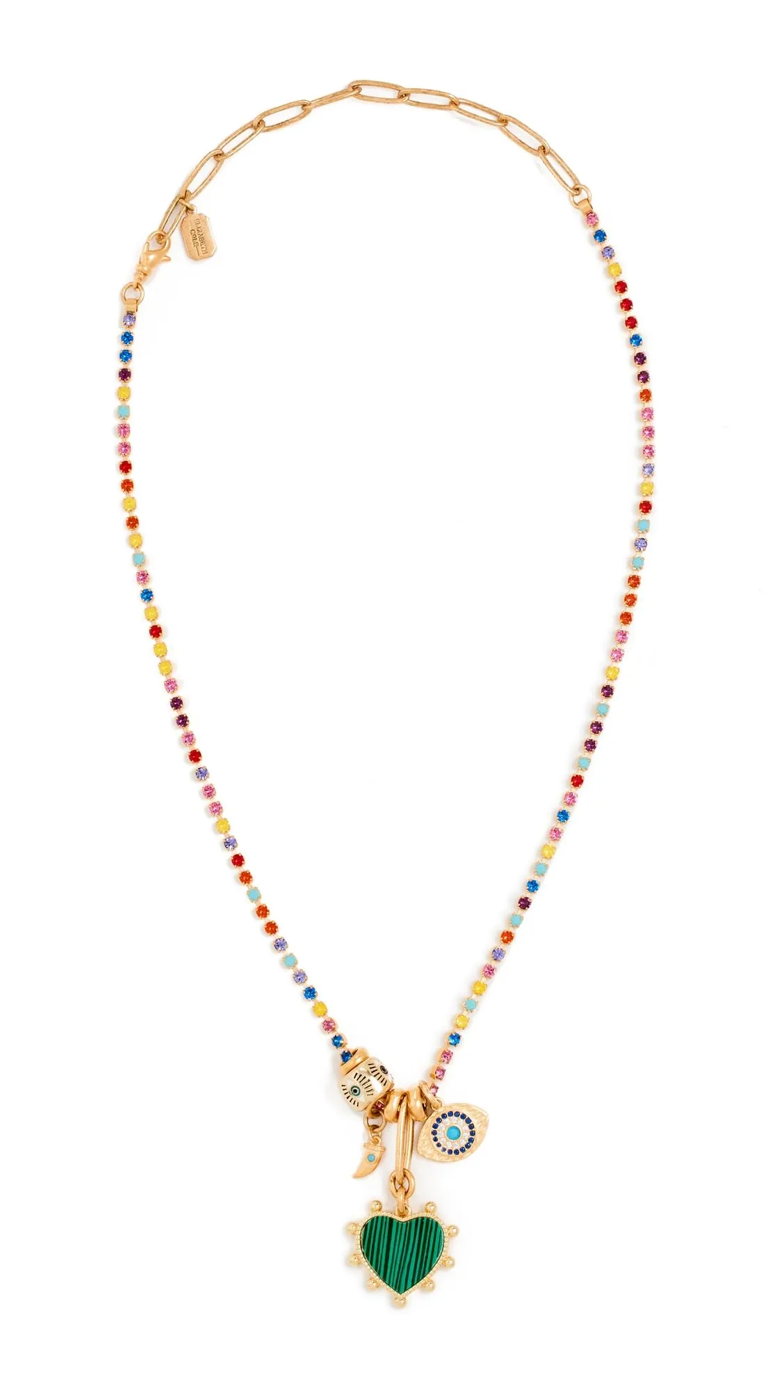 Women's Mathilda Necklace by Vanstart - Mixed Charms with Crystal Accents