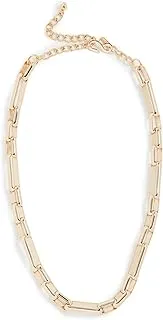 Women's Polished Gold Chain Link Necklace - Elegant Design for Any Occasion