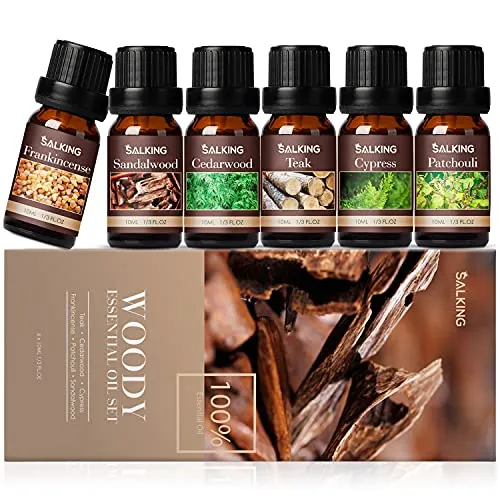 Woody Essential Oils Set for Candle Making