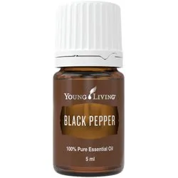 Young Living Black Pepper Essential Oil - 5ml - Premium Quality Aromatherapy Oil