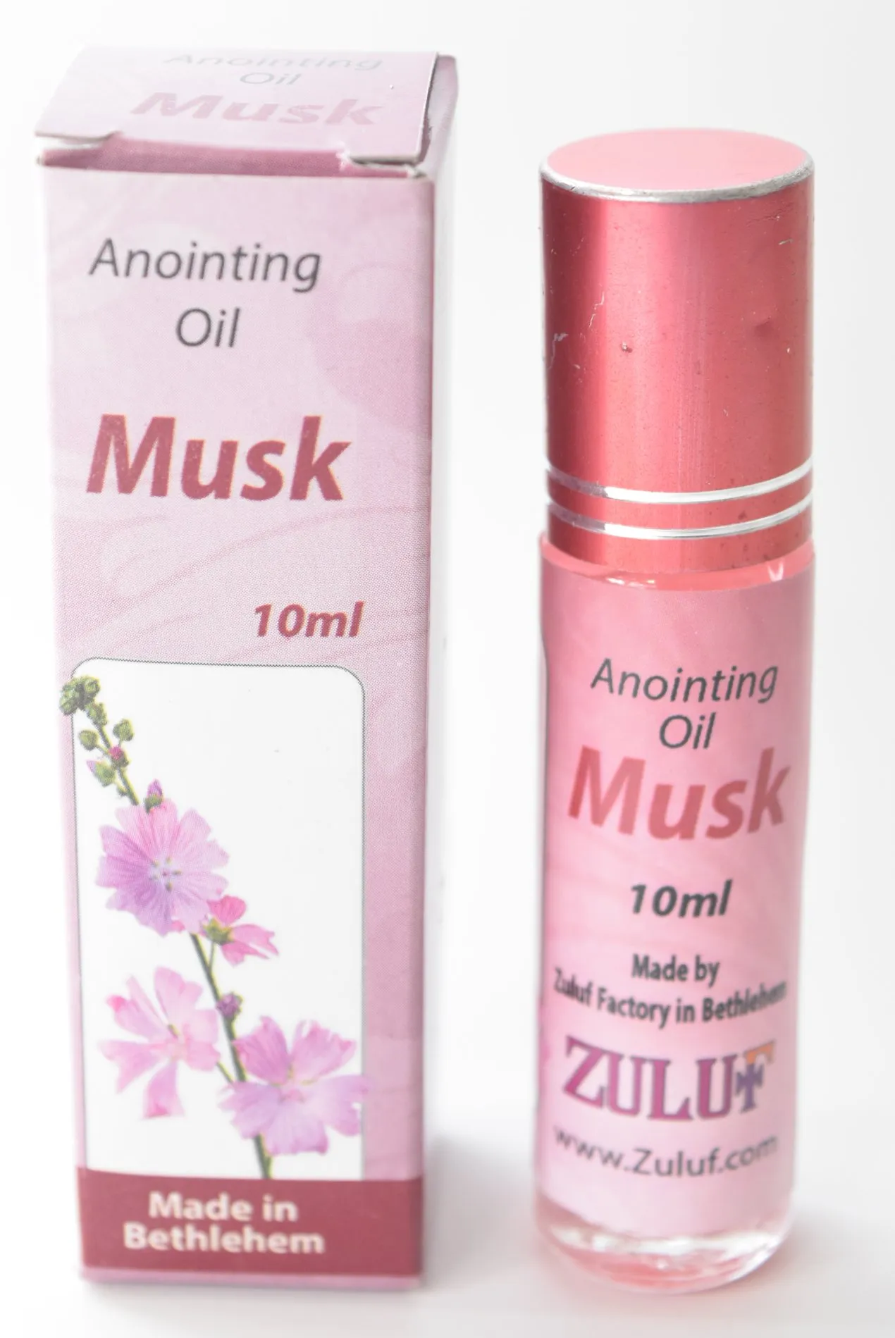 Zuluf Jerusalem Musk Anointing Oil 10ml Roll-On Bottle